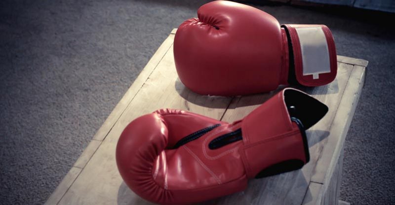 how to clean boxing gloves