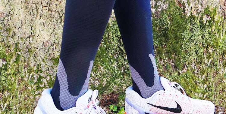 BLITZU Compression Socks 20-30mmHg Men Women Recovery Running Travel Nursing