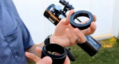 Using a DSLR T-Ring Adapter